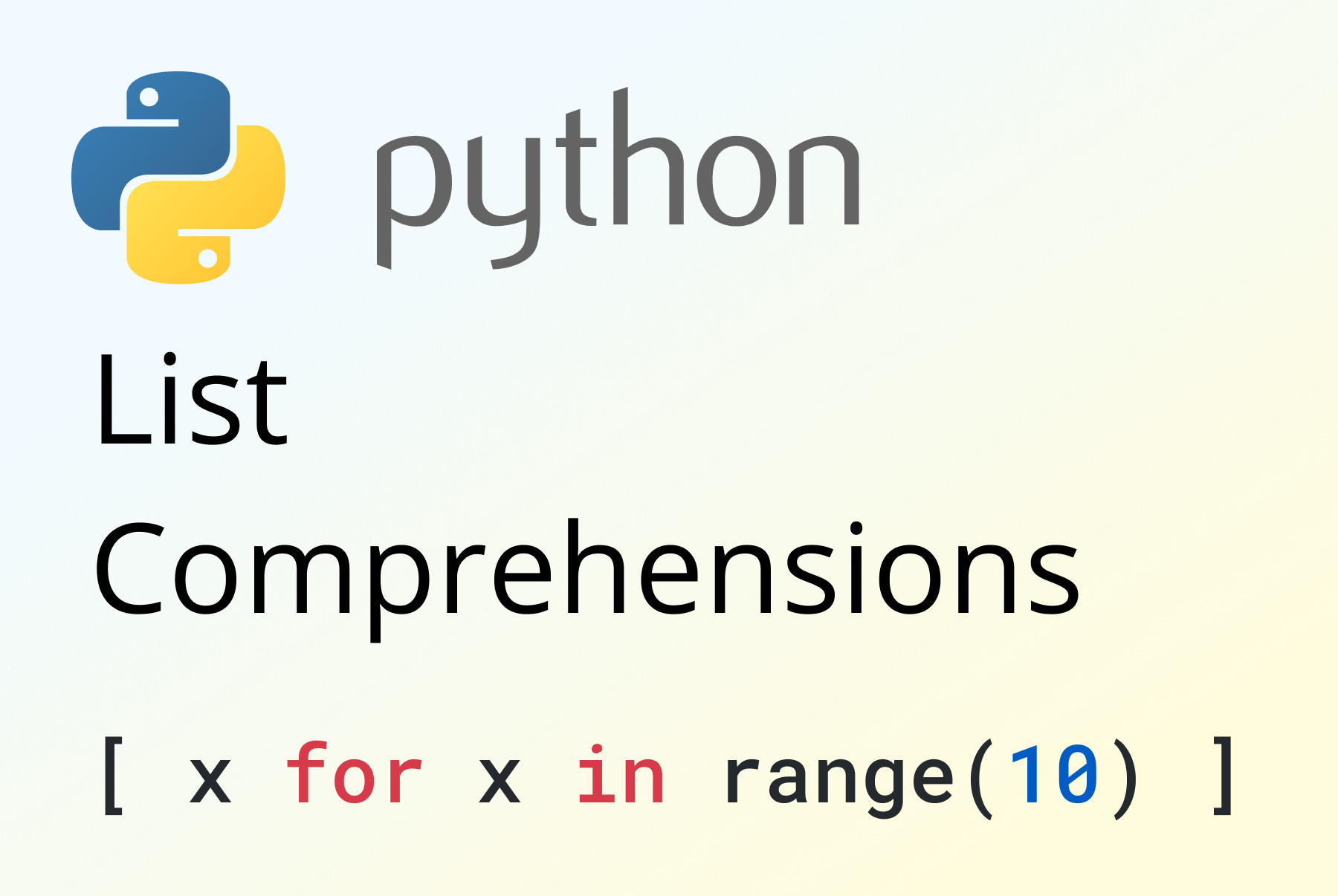 Elevate Your Python: Master List Comprehensions for Efficient Coding